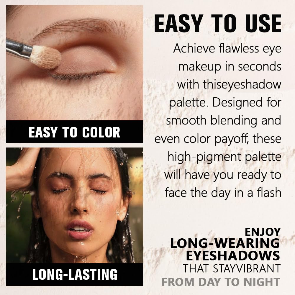 Single Matte Eye Shadow Palette Makeup, Forest Green Matte Eyeshadow for Older Women Halloween Birthday Party Wear, Monochrome Eye Shadow Makeup, Pigmented Waterproof Sombras Para Ojos, 16