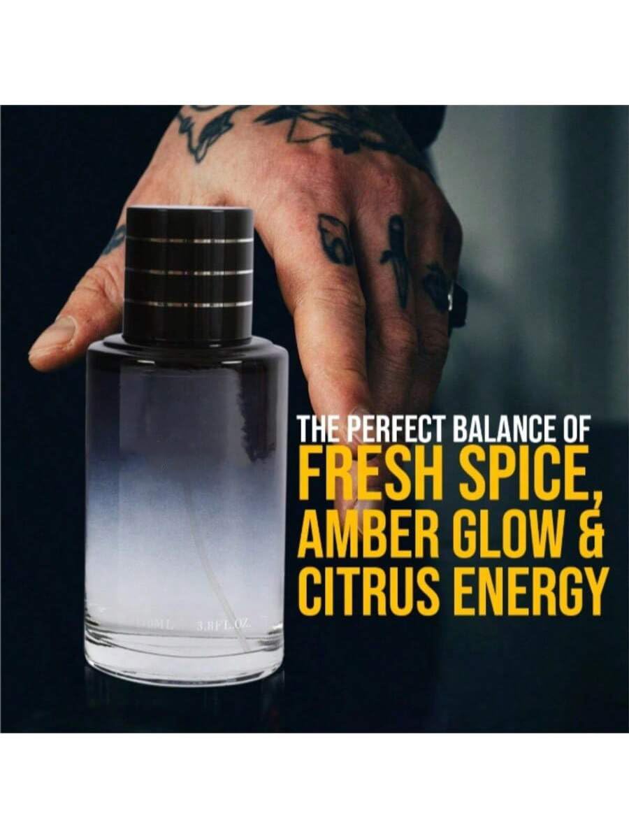 2PCS Valentine Milano/Su Eau De Toilette for Men-Fresh,Romantic Scent Perfume for Men 3.4 Fl Oz Each Mens Cologne For All Skin Daily Used