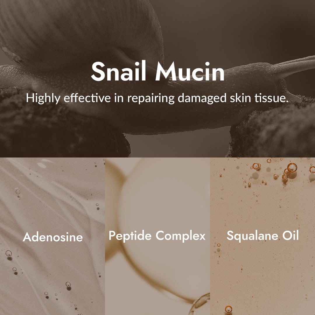 MIZON Snail Line Snail Repair Eye Cream, natural treatment, wrinkle treatment, fine line, hydrating, healthy skin, Korean skincare (0.84 oz)