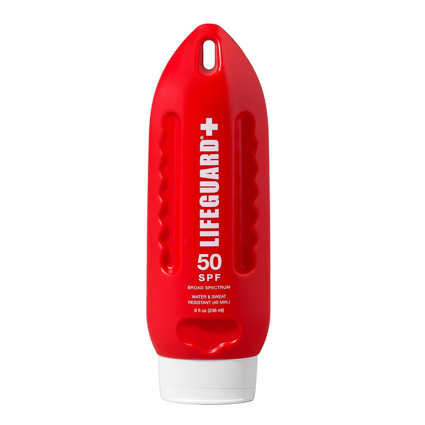 Lifeguard SPF 50 Sunscreen Lotion - Daily Broad Spectrum Face and Body Sunscreen, No White Cast, Hydrating Finish, For All Skin Types, Water Resistant, Reef Safe - 8 fl. oz.