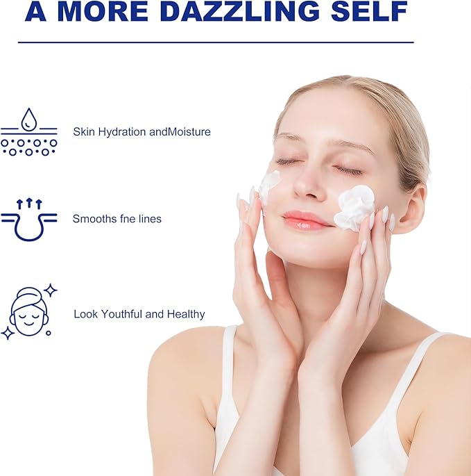 Hyaluronic Acid Powder,Low Molecular Weight,Not Edible Hyaluronic Acid Powder for Skin Care,Vegan Cosmetic Grade,Water-Soluble HA for DIY Face Serum & Anti-Aging Skincare (1)