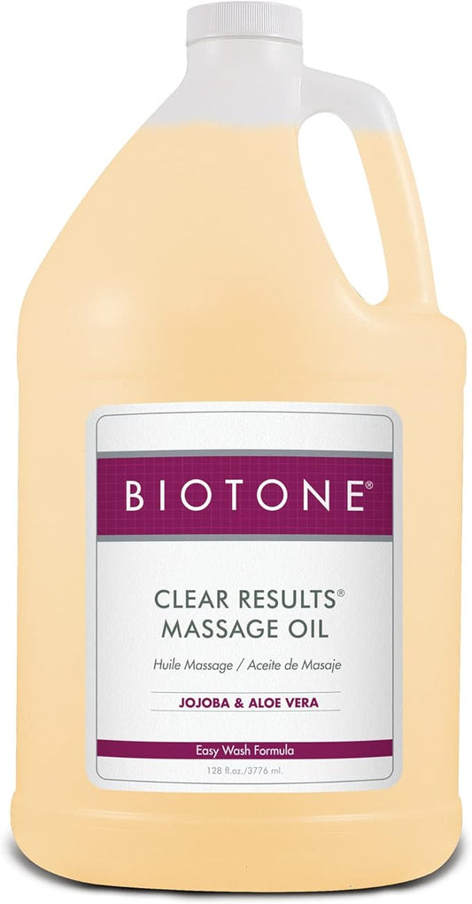 Biotone Clear Results Oil, 128 Ounce