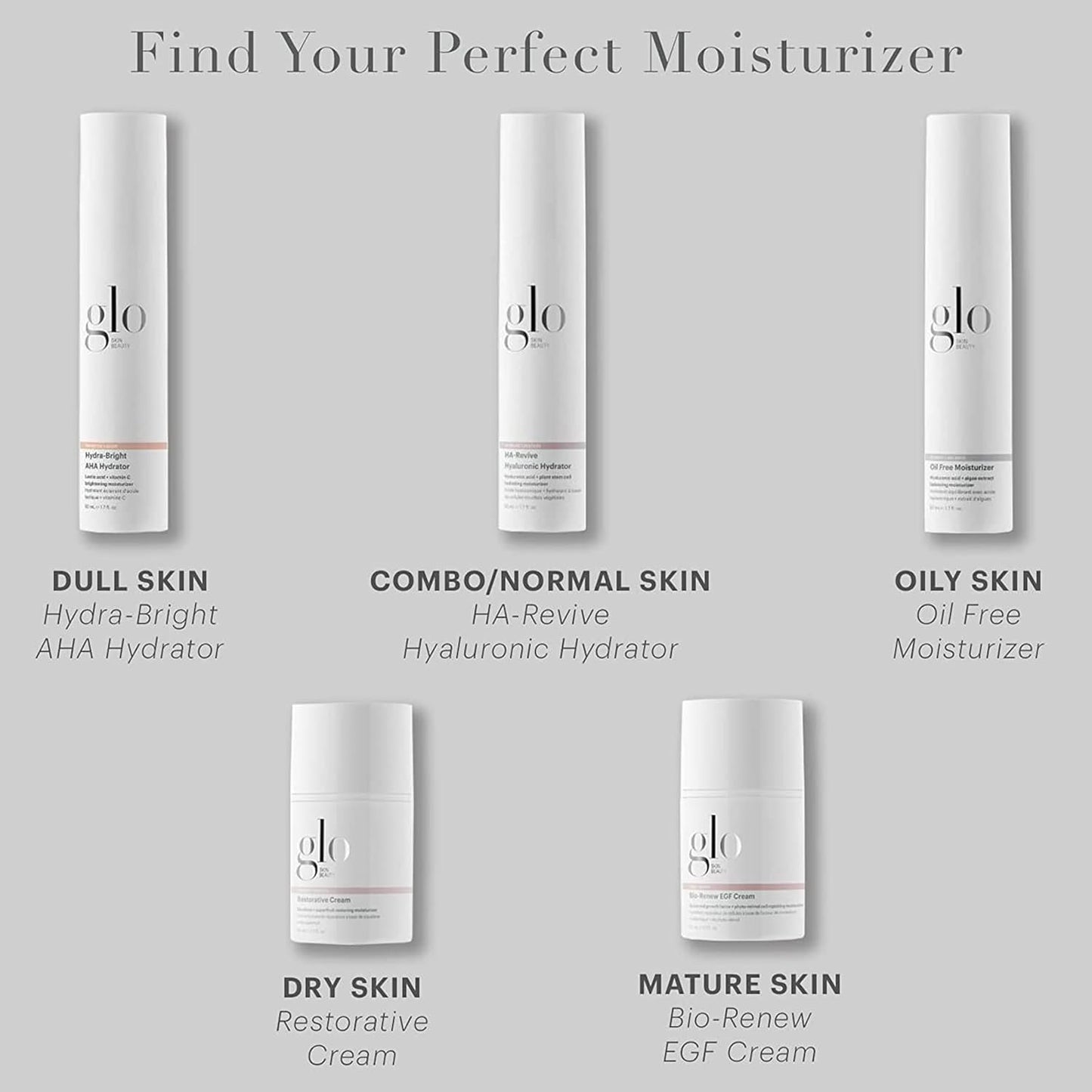 Glo Skin Beauty Hydra-Bright AHA Hydrator, Travel Size - Lightweight, Illuminating Treatment Moisturizer Targets a Brighter, Smoother Complexion (0.75 Fl Oz)