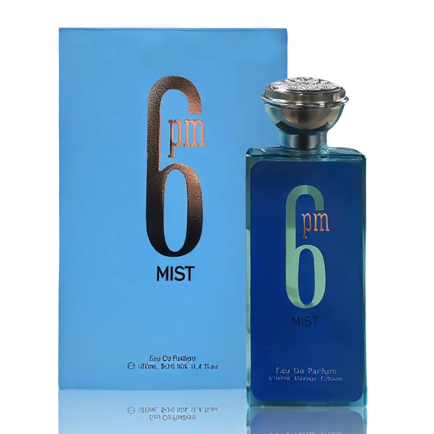 Cologne for Men 6PM Mist 3.4 Fl Oz Eau de Toilette Spray Noted with Lemon,Pink Pepper,Cedar,Patchouli&Jasmine Fragrance Alcohol-Free Luxury Men's Perfume for Daily Use
