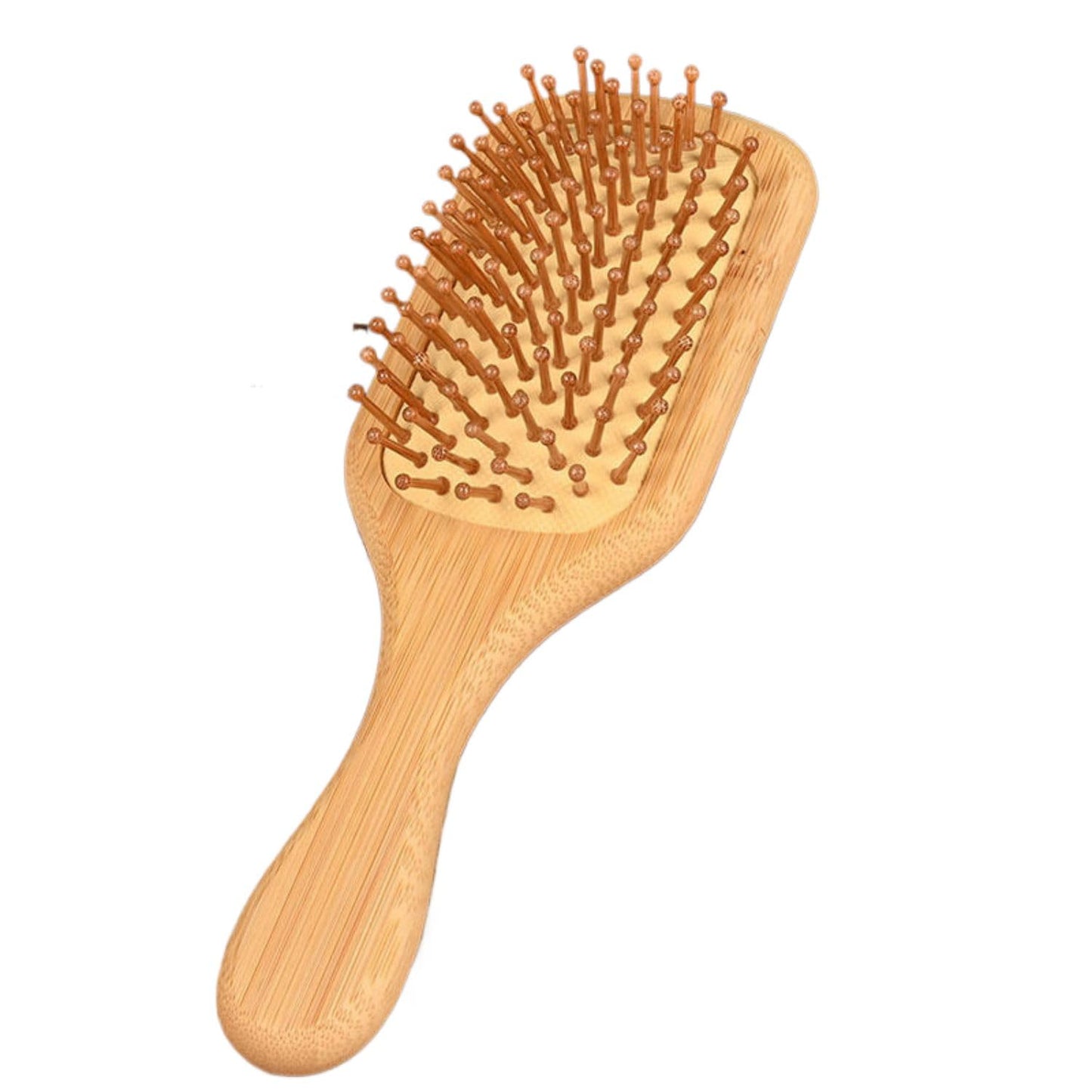 檀木按摩梳 Massager Comb Travel-friendly Hair Styling Tool for Men & Women 眼部木梳金丝檀五指梳按摩器梳子 Natural Bull Horn Massage Comb 五齿梳 - ZHANGHOUJUN-A625