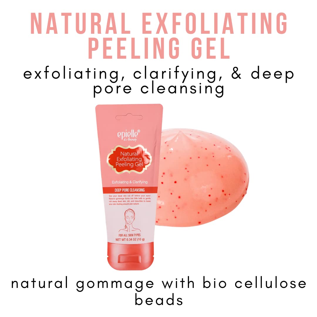 Epielle Sweet Dream Night-Time Spa Kit, 6 Relaxation Essentials, Exfoliating, Restoring, Moisturizing & Hydrating for Radiant Skin, At-Home Spa Kit, Self Care Gifts for Women, Korean Skin Care Set