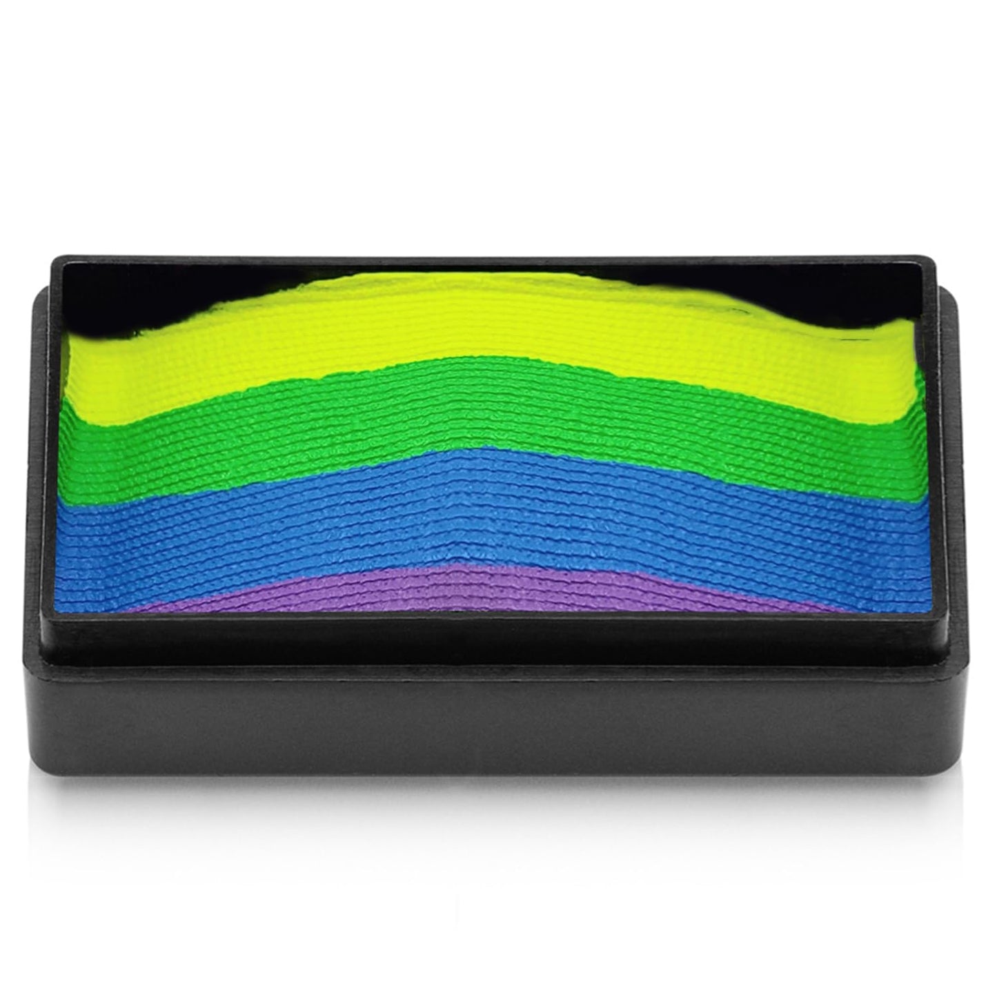 Kraze FX Dome Stroke - Thrill (25 gm), Professional 1-Stroke Split Cake, Hypoallergenic, Non-Toxic, Water Activated Face & Body Painting Makeup Supplies for Sensitive Skin, Kid Safe, Adults