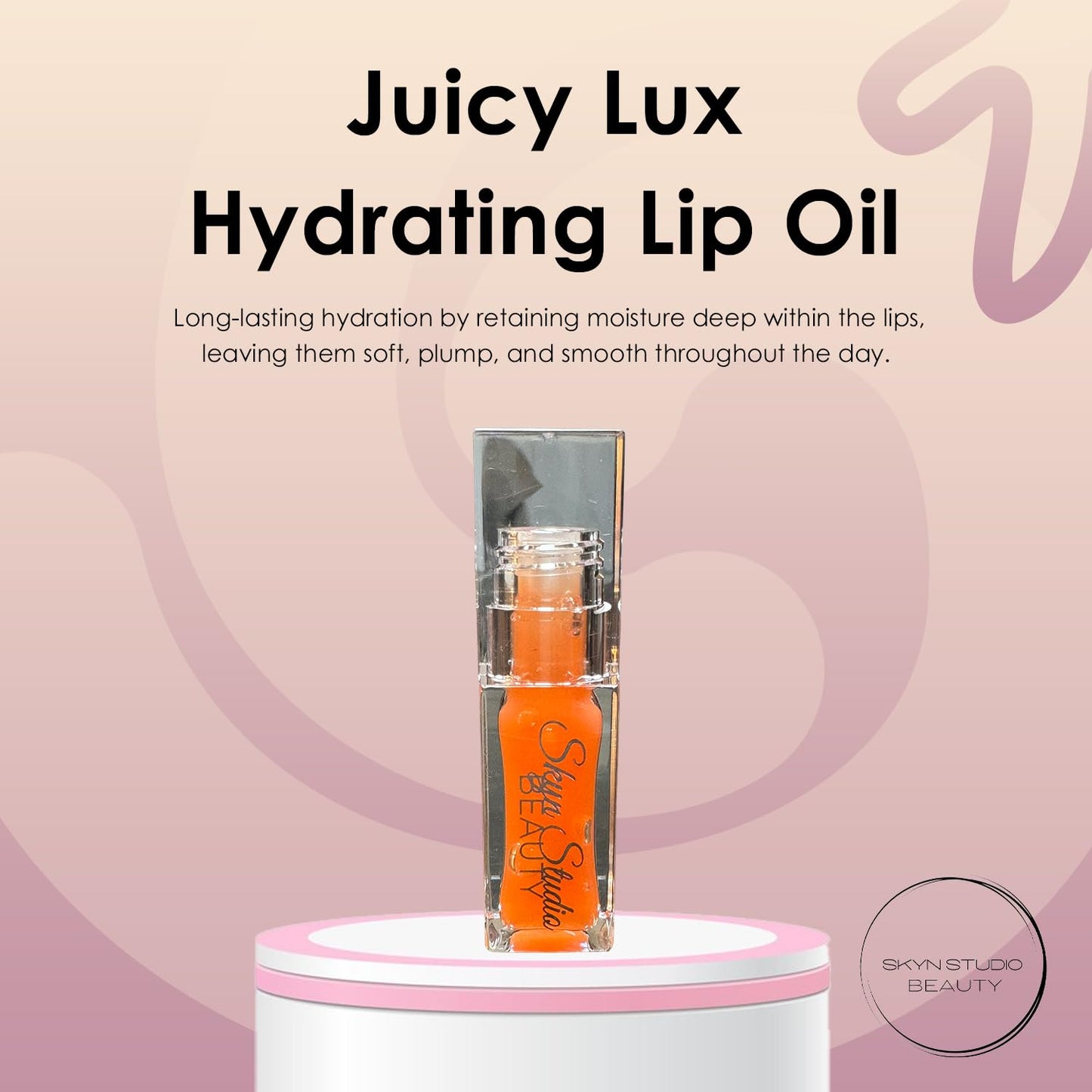 BEAUTY SPF 30 Juicy Lux Hydrating Lip Oil, Deeply Nourishing with Hyaluronic Acid, Coconut Oil, Argan Oil, Shea Butter and Vitamin E, Non-Sticky, SPF Protection Lip Care (Fruity Bliss)