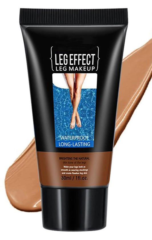 Leg Makeup Waterproof No Transfer,Body Coverage Perfector,Fade the Skin Color of Legs, Effectively Cover the Scars of Legs and Body,Highly Body Concealer (BRONZE)