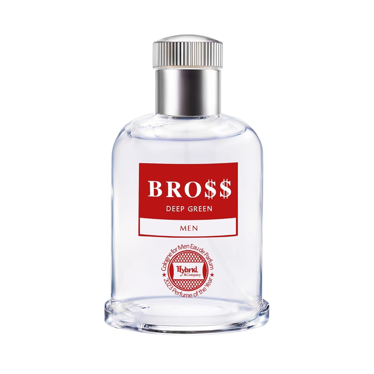 Hybrid & Company Bro$$ Deep Green For Men Pour Homme Eau De Toilette Natural Spray 3.4FL.OZ