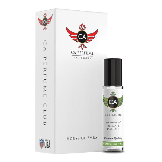 CA Perfume Impression of Number19 Poudre for Women Fragrance Oil Floral Woody Musk Scent Long Lasting Perfumes for Women Travel Size TSA Ready Mini Parfum Body Oil Roll-on 0.33 Fl Oz 10ml