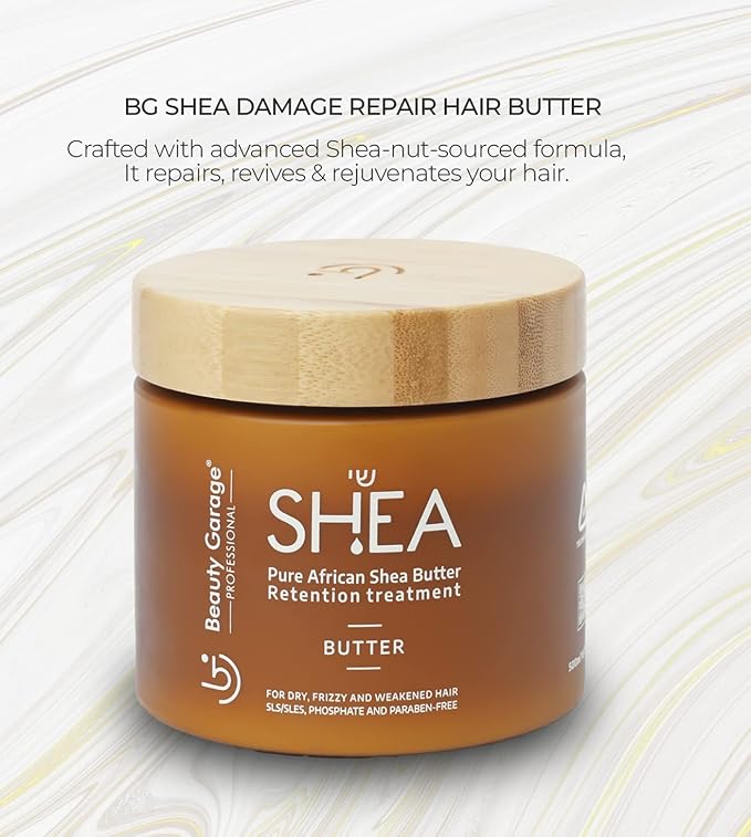 Pure African Shea Retention Treatment Hair Mask 500ml…