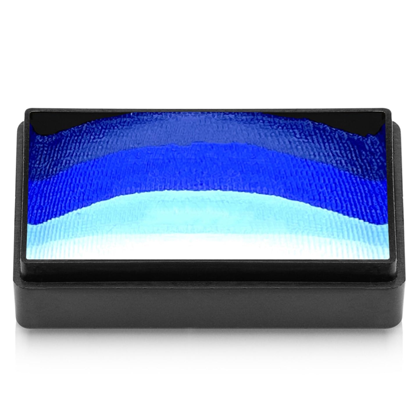 Kraze FX Dome Stroke - Dark Wave (25 gm), Professional 1-Stroke Split Cake, Hypoallergenic, Non-Toxic, Water Activated Face & Body Painting Makeup Supplies for Sensitive Skin, Kid Safe, Adults