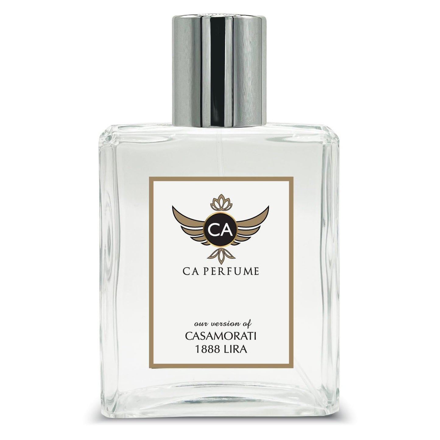 CA Perfume Impression of Casamorati 1888 Lira For Women Replica Fragrance Dupes Eau de Parfum Spray Bottle 3.4 Fl Oz/100ml-X1