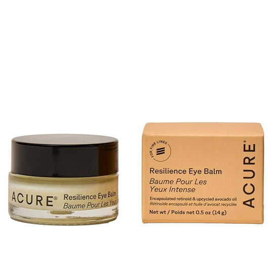 Acure Resilience Eye Balm, Visibly Firm, Brighten & Hydrate With Retinol Eye Balm, 0.5 Oz