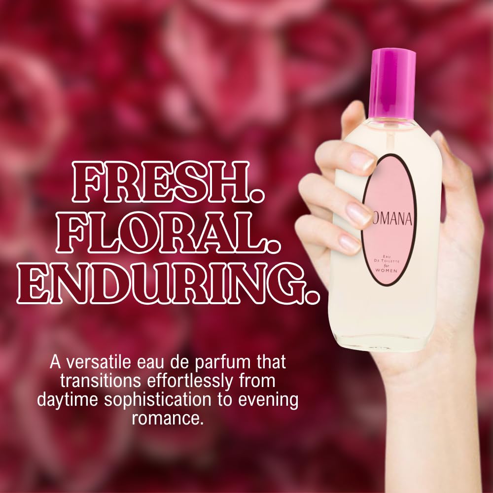 American Collection perfumes for women – INSPIRED by A WORLD RENOWED WOMEN'S PERFUME – Rose, Chamomile, Ginger, White Musk – Fresh, Floral, Elegant, Long-Lasting – Premium Womens Perfume 3.4 oz