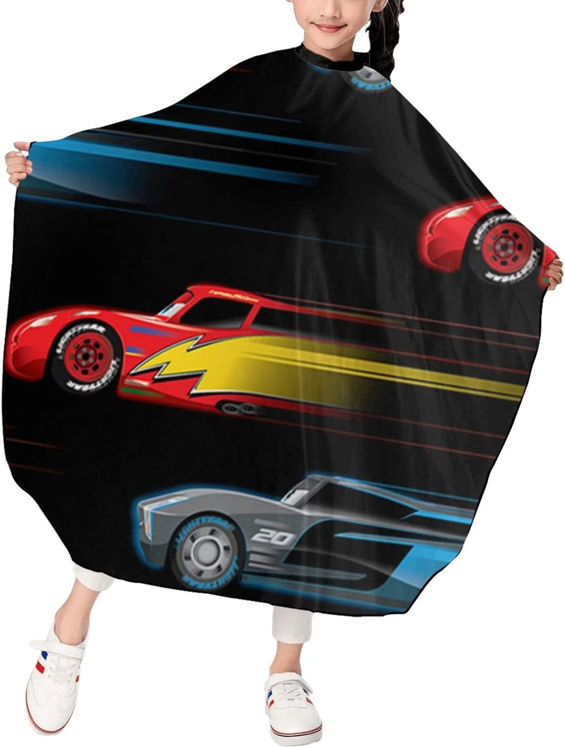 Barber Cape for Kids Funny Duck Haircut Cape Professional Salon Cape Waterproof Hair Cutting Styling Haircut Apron