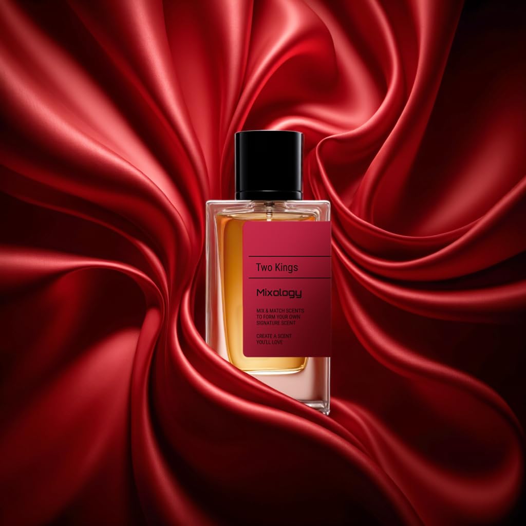 Two Kings Mixology Eau de Parfum - Mixture of B.acarat and Aventus, Unisex Perfume 3.4 Fl Oz (100ml)