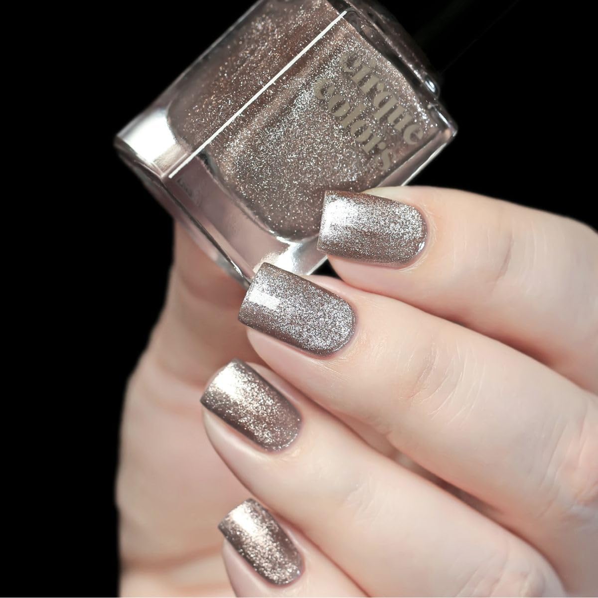 Cirque Colors Halo - Taupe Brown Magnetic Nail Polish - 0.37 Fl Oz (11 mL) - Vegan & Cruelty-Free