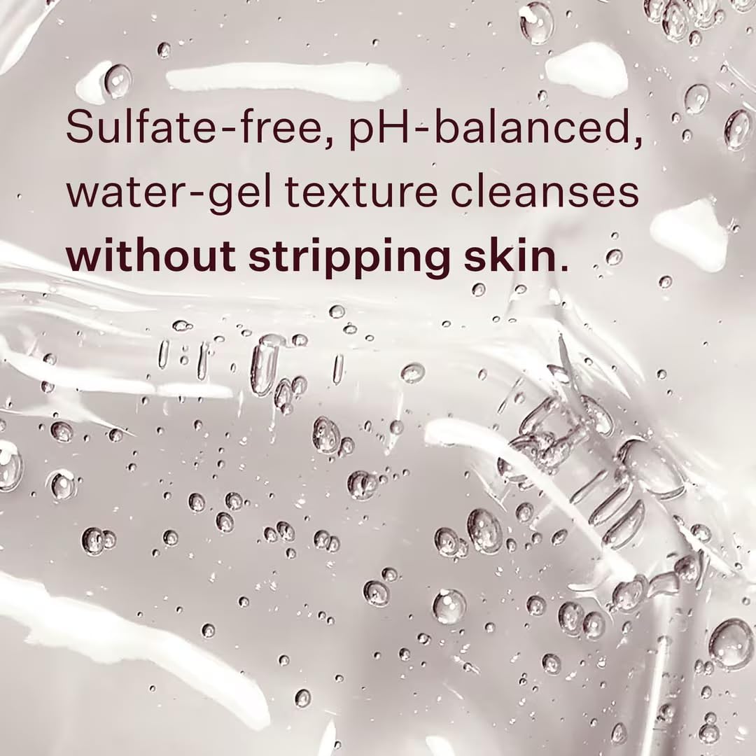 Peach & Lily - Power Calm Hydrating Gel Cleanser (3.38 oz) - Face Wash & Facial Cleanser - Light Makeup Remover - Chamomile, Cucumber Fruit & Cica - Self Care - Vegan & Cruelty Free - Korean Skincare