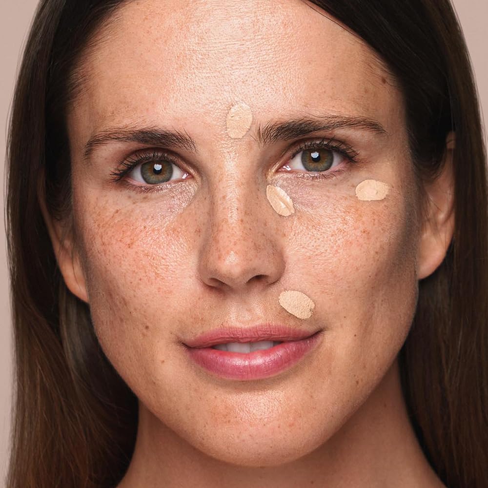 Jouer Essential High Coverage Liquid Concealer - Brightening Concealer - Color Corrector for Under Eye Dark Circles, Spot Coverage, and Eye Primer - Soft Matte Finish, Macadamia