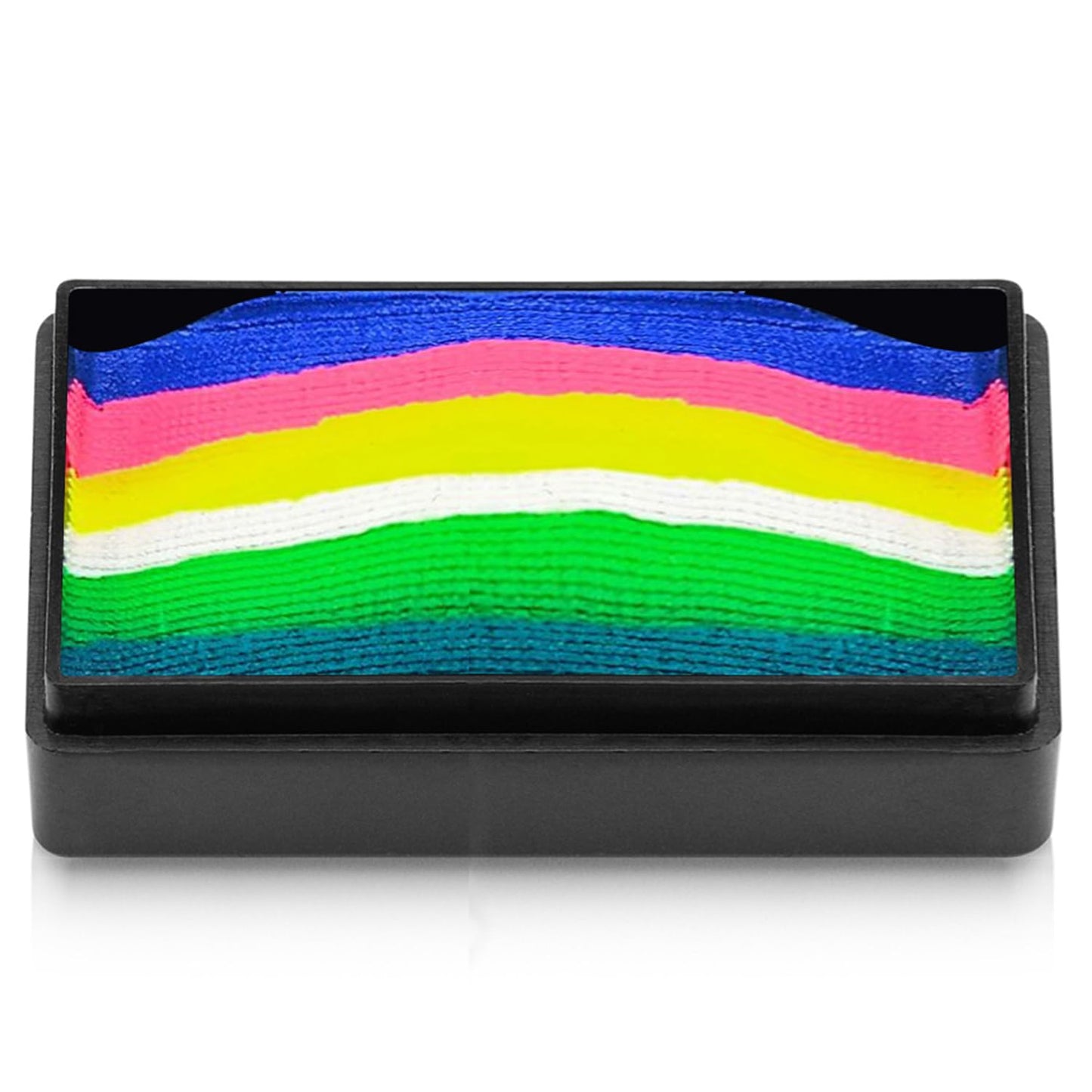 Kraze FX Dome Stroke - Wonder Upon Wonder (25 gm) by Jacqueline Howe Professional 1-Stroke Split Cake Hypoallergenic Non-Toxic Water Activated Face & Body Painting for Sensitive Skin Kid Safe Adults