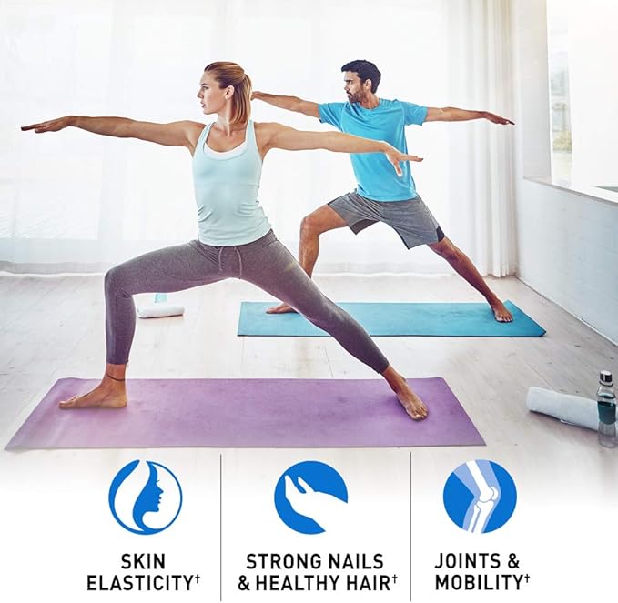 Garden of Life Grass Fed Collagen Peptides 28 Servings + Probiotics for Men 50 Billion CFU 30 Capsules Bundle