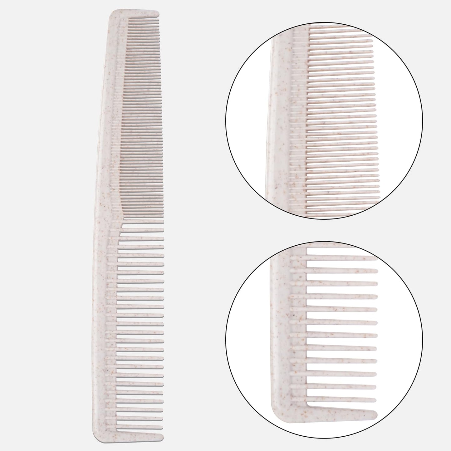 Hair Combs Bulk, Disposable Wheat Straw Combs Individually Wrapped Combs for Hotel, Travel, Airbnb, Charity, Church, Homeless (Pack of 200)