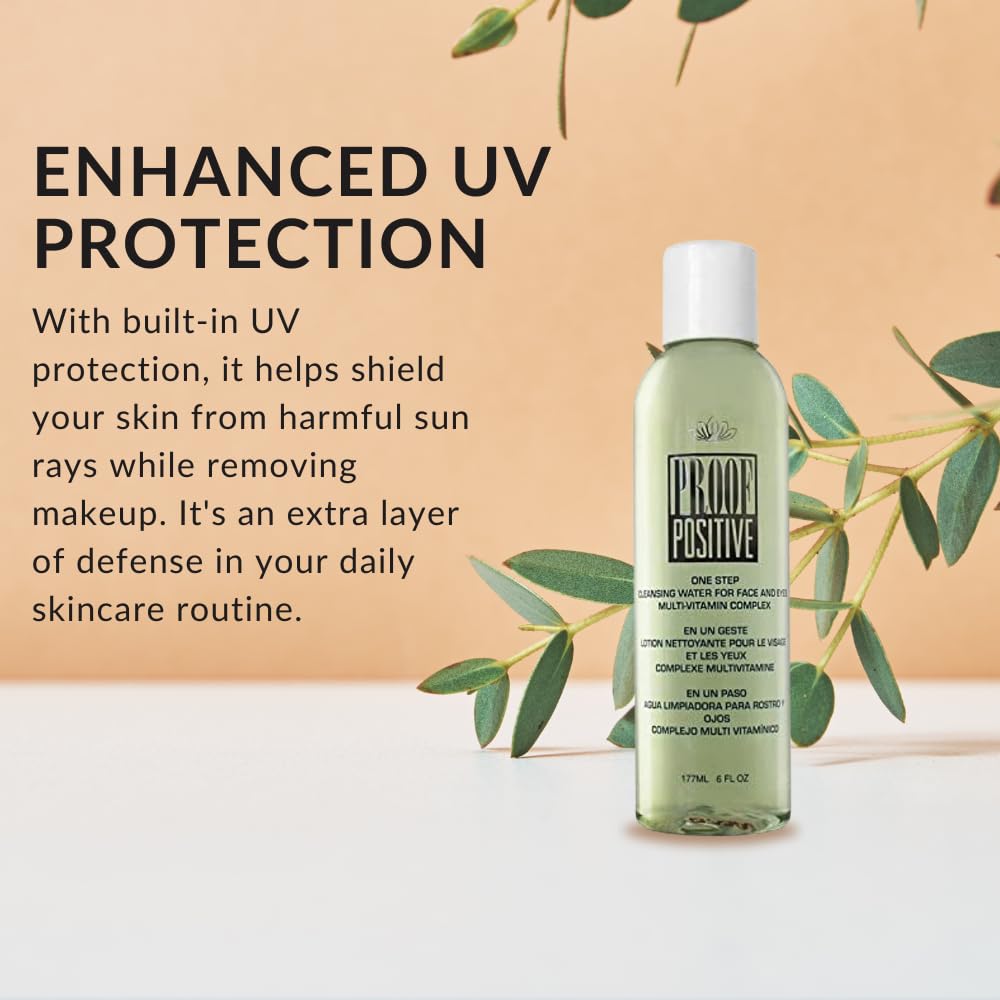 Color Me Beautiful One Step Makeup Remover, Eye Face and Neck Cleansing, Gentle Facial Cleanser and Toner, Hydrating and Moisturizing, 6 fl. oz