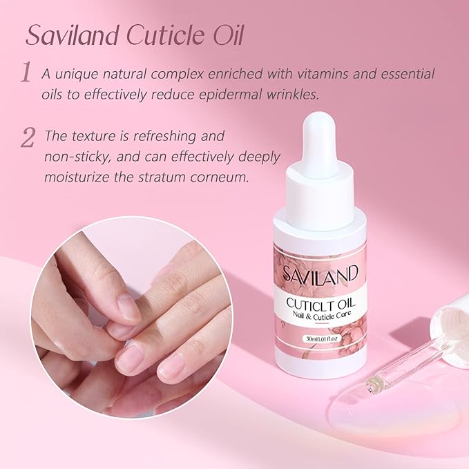 SAVILAND Cuticle Remover and Cuticle Oil Pens