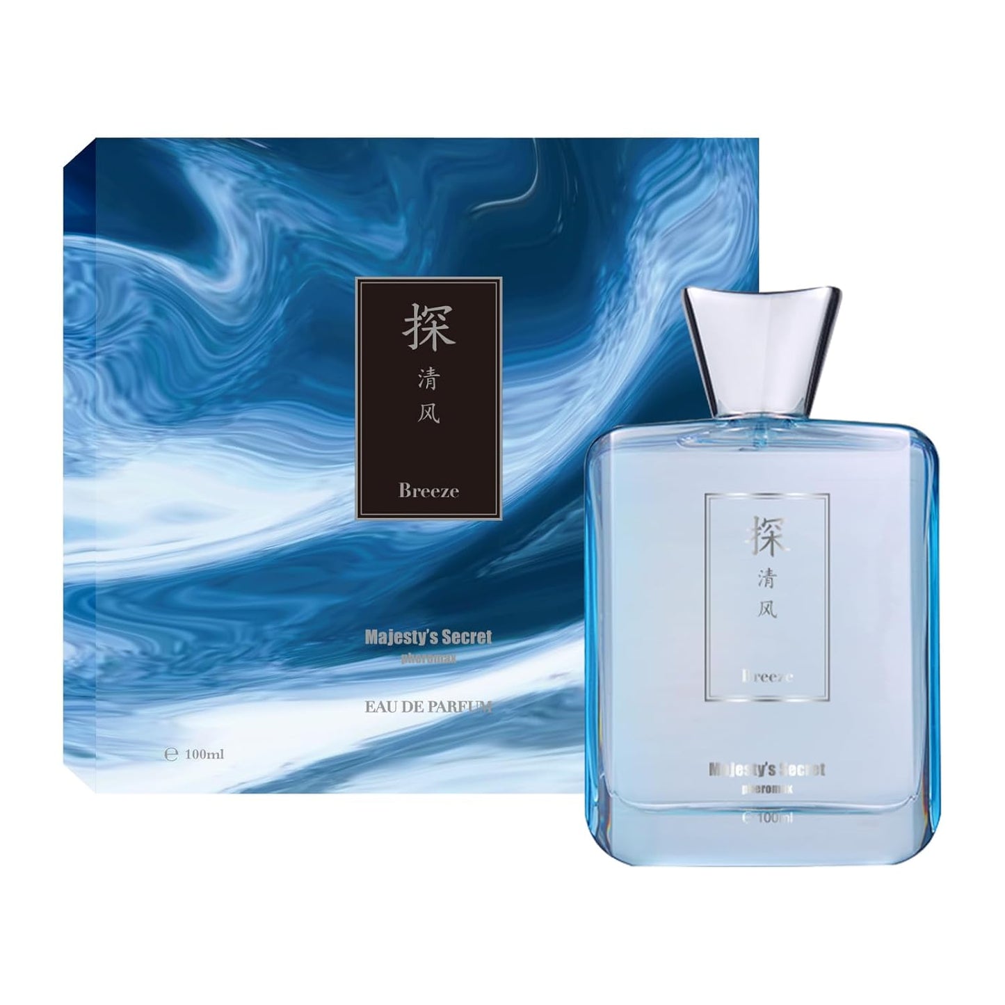 MAJESTY'S SECRET PHEROMAX Cologne for Men – 3.4 fl oz Eau De Parfum Spray, Long Lasting Premium Men’s Cologne with Masculine Scent, Luxury Gift for Boyfriend, Husband, or Dad (TAN Breeze)