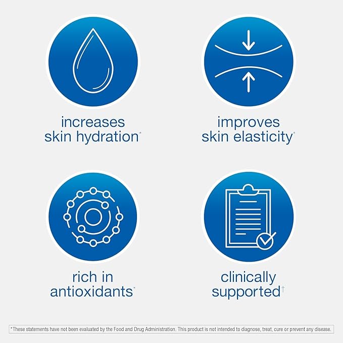 Youtheory Hyaluronic Plus - Hyaluronic Acid Supplement with Ceramides, Vitamin C, Biotin & More - Supports Healthy Skin* - 60 Vegetarian Capsules