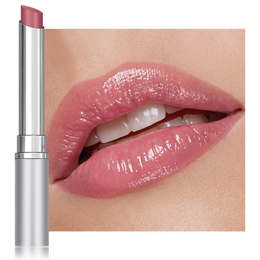 Pink Honey Lipstick Tinted Lip Balm, Sheer Hydrating Lip Stain for All Skin Tones, Natural Lightweight Lips Gloss Makeup for Women, Vegan & Cruelty-Free