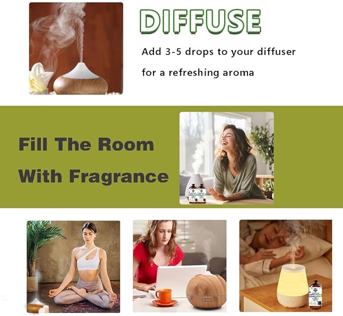Marjoram Essential Oil(16oz / 480ml) - Marjoram Oils Used in diffusers, humidifiers, Home Baths, Cleaning Products, Yoga, DIY Soaps and DIY Scented Candles