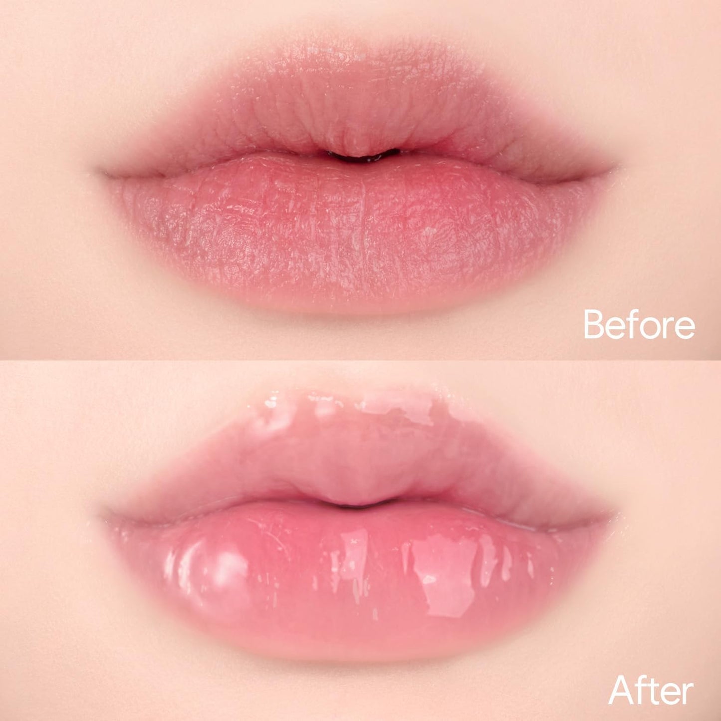 Crystal Dewy Lip Gloss | Lightweight & Non-Sticky | High-Shine & Long-Lasting | Hydrating Korean Lip Care Gloss | 0.17 oz. (02 CHARMING ROSE)