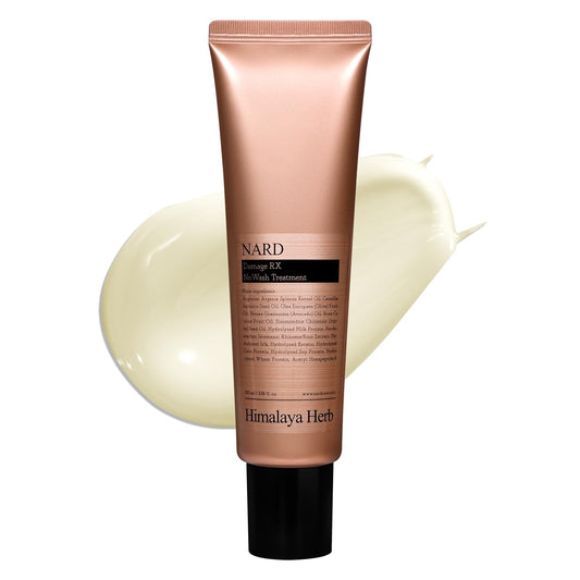 NARD RX Leave in Hair Conditioner for damaged hair/No Wash RX Conditioner, Rinse Free, and Quick Softness (Containing Amino Acids, Protein, Keratin, Silk, 11 Peptides, Vitamin E, and 6 Oils) - 3.38 oz