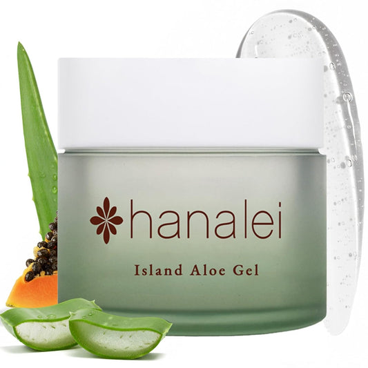 Hanalei Aloe Gel – Soothing After-Sun Care & Daily Moisturizer – Hydrating, Cooling Aloe Vera Gel for Face & Body – Cruelty-Free, Paraben-Free Skincare – Natural Moisturizer – Full Size - 100g