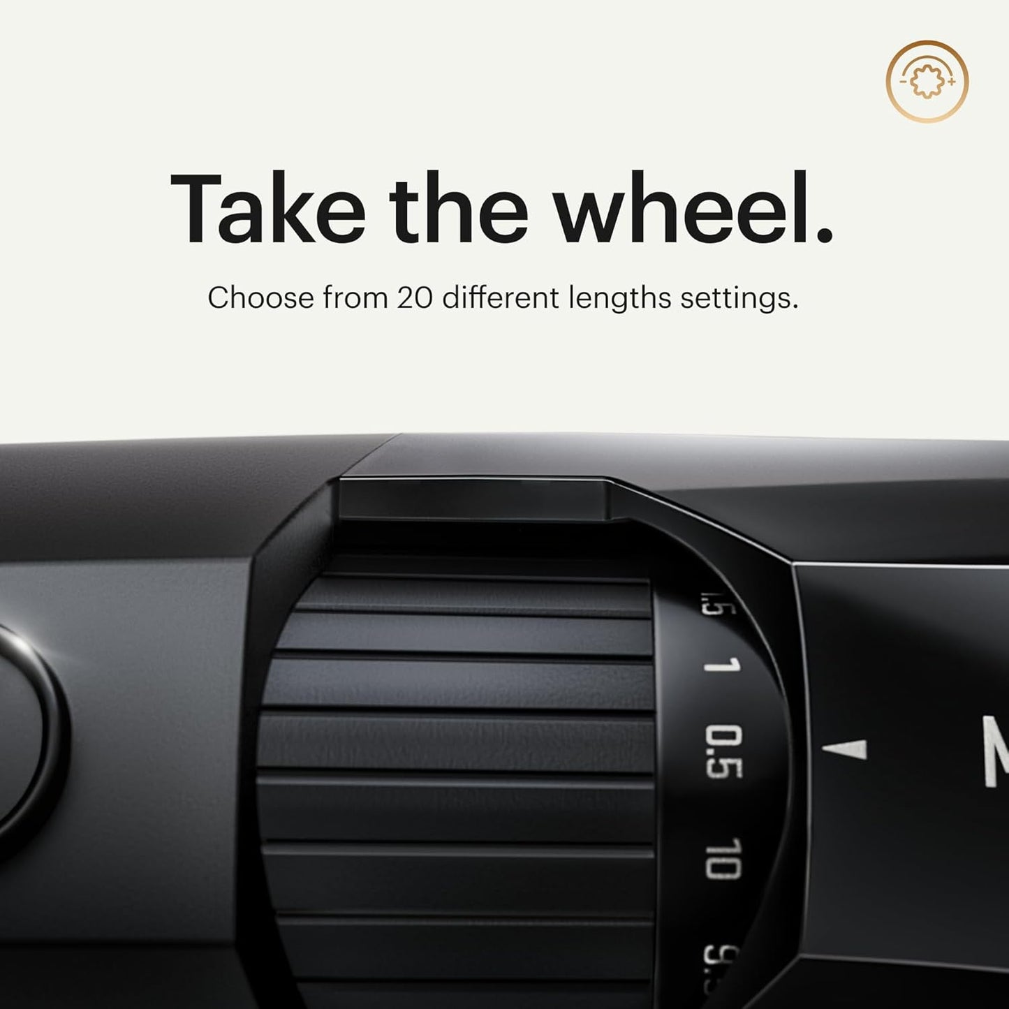 MANSCAPED® The Beard Hedger® Premium Men's Beard Trimmer & The Handyman™ Compact Electric Foil Face Shaver with Long-Hair Leveler & Foil Blades