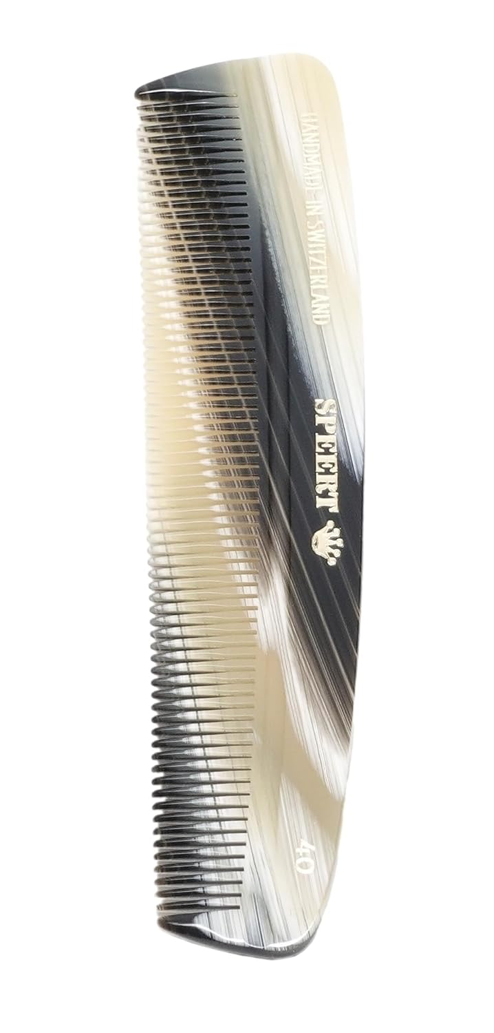 40 Hair Comb Women/Men Beige Grey Horn Combs for Men, Small Hair Combs for Women Accessories Hair Styling Comb, Hair Side Combs for Women Combs for Hair Stylist Kids Comb French Combs