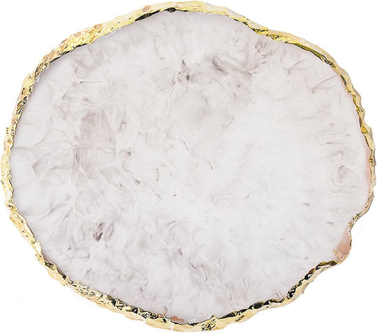 1 Piece Nail Art Palette - Mixing Palette & Makeup Plate with Nail Tip Holder & Display - Gray