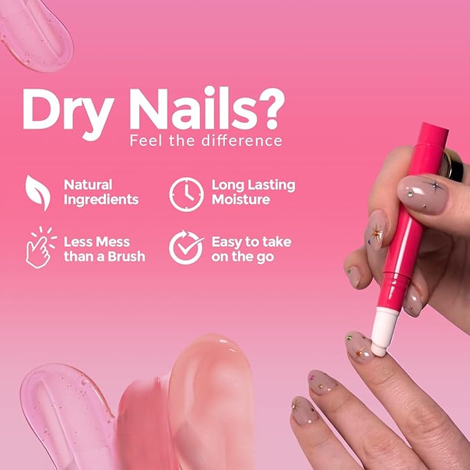 Cuticle Oil Pen (Light Pink, 2 ml)