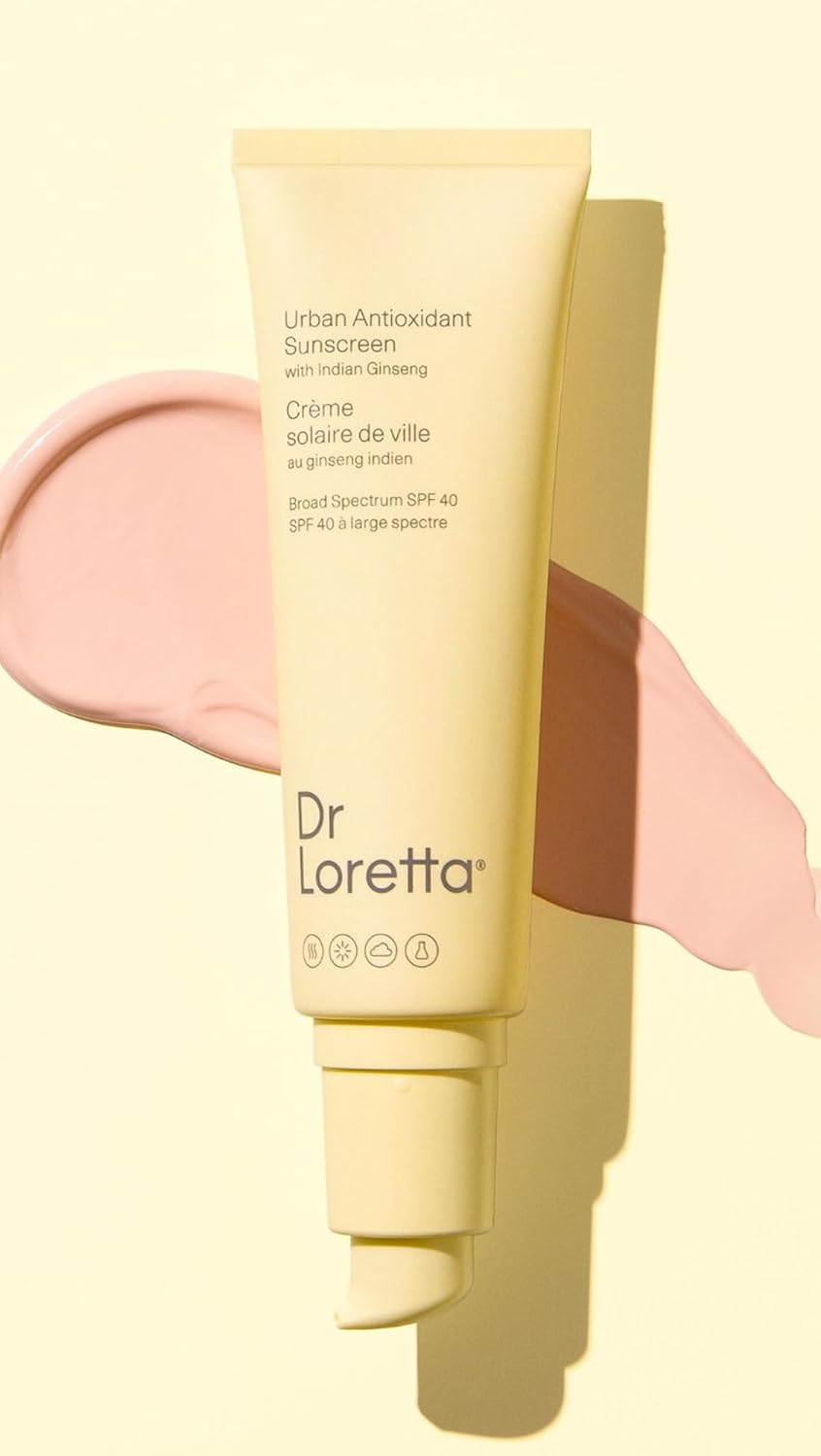 Dr. Loretta Women's Urban Antioxidant Sunscreen SPF 40, Pink, 1.7 Fl Oz