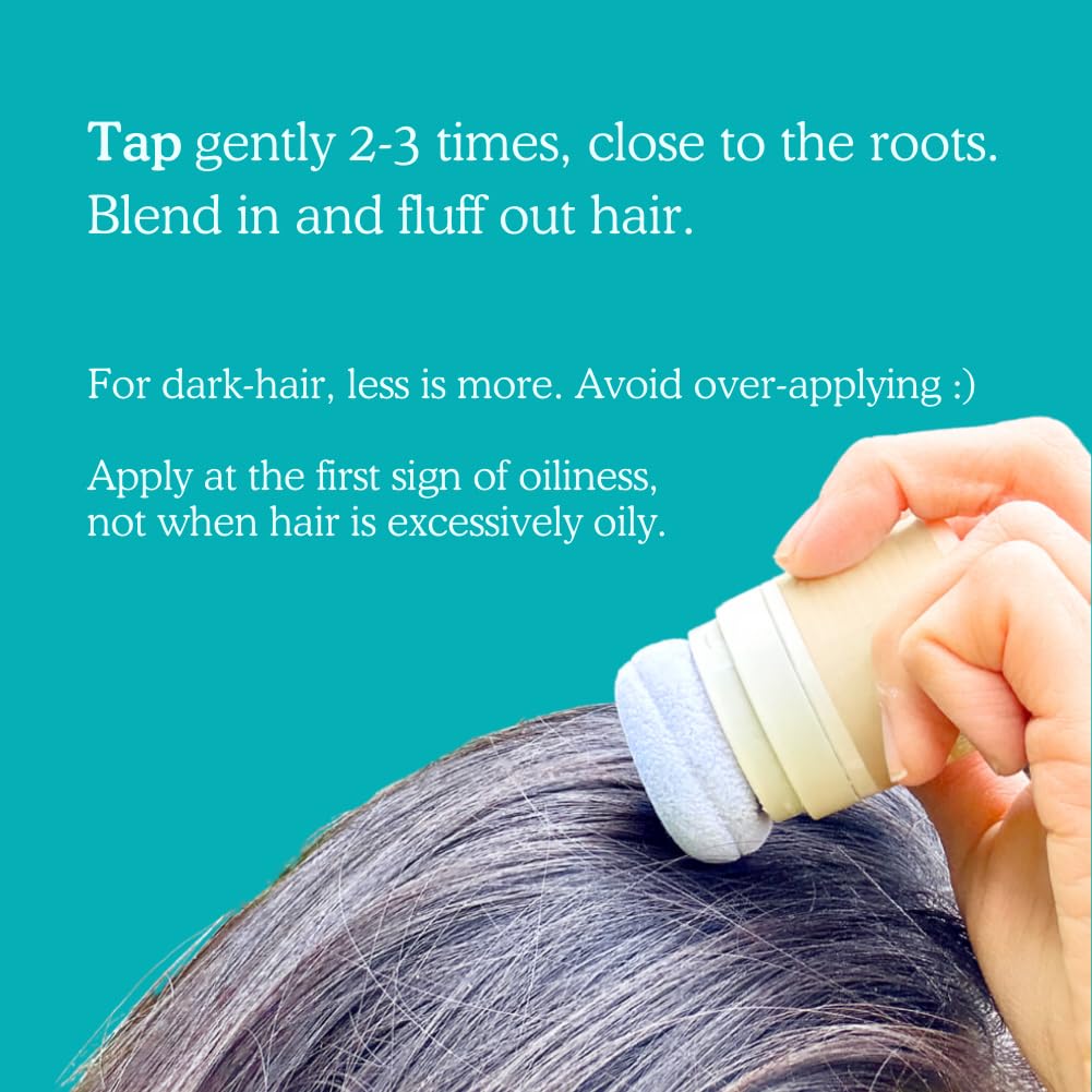 Dry Shampoo Powder | Non-aerosol | Volumize & Instantly Refresh | 300+ Uses | Travel-friendly | Made in USA | All Hair Types