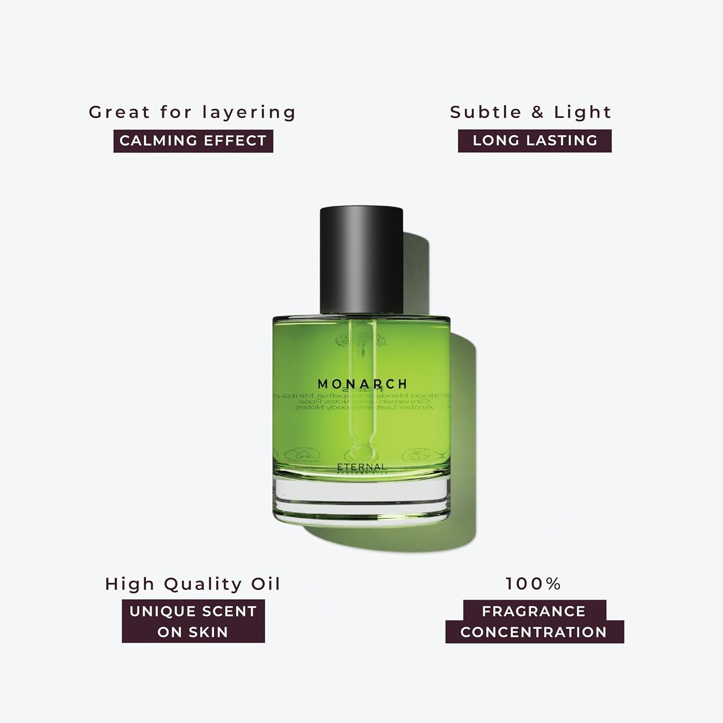 Monarch Perfume Oil Inspired by 1 Milli0n | Long Lasting Perfume Oil for Women and Men (Unisex) – 50ml with 30ml Monarch (Pack of 2)