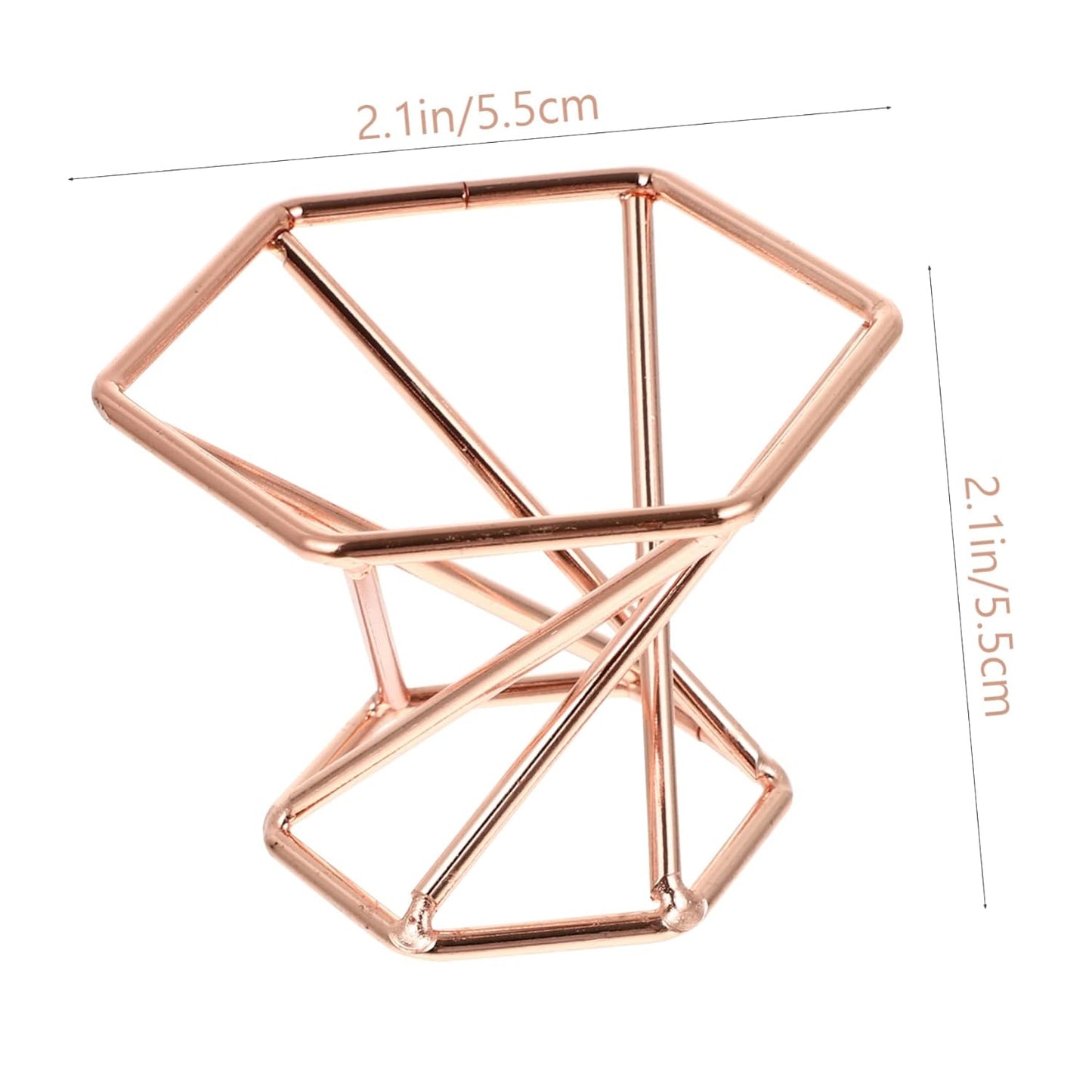 2pcs Puff Holder Stylish Sponge Puff Storage Rack Delicate Cosmetic Puff Stand Women Girls Makeup Sponge Drying Tray Rose Gold
