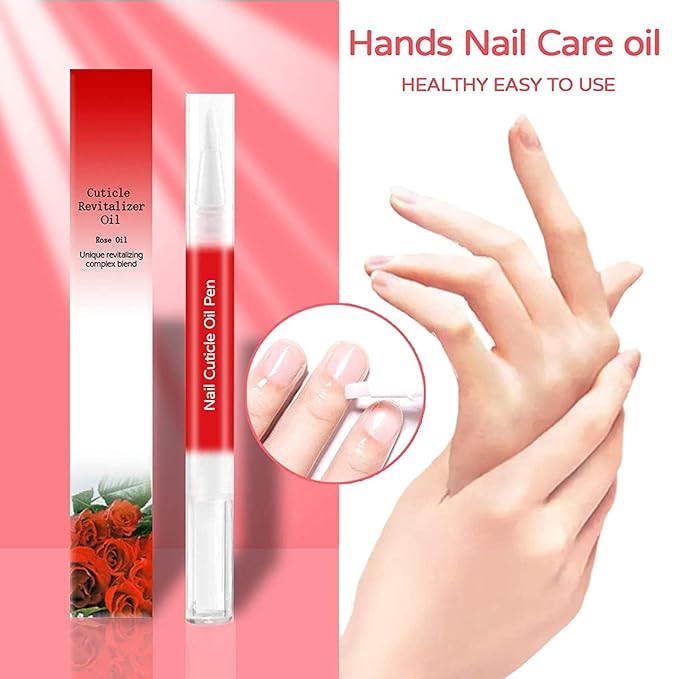 AIJIMEI 8pcs Cuticle Oil Pens Cuticle Oil Nail Oil Cuticle Nail Nutrition Oil Cuticle Oil Pen for Nails Moist Nail Repair Nail Care Essential Oil Moist
