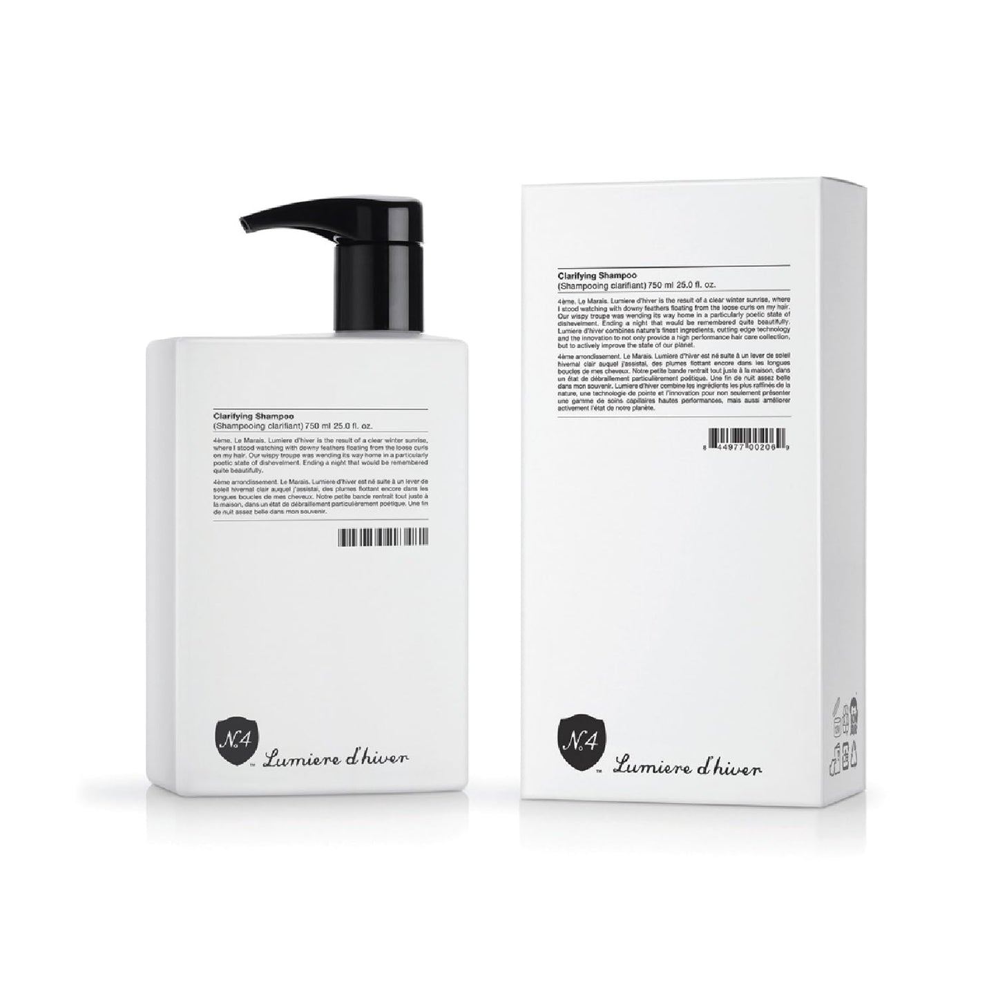 Number 4 Clarifying Shampoo, Shampoo for Women and Men, Cleansing Hair Shampoo, 25 oz