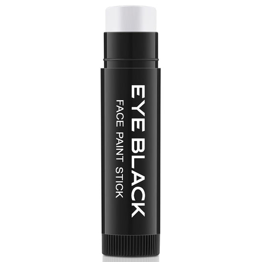 CCbeauty White Eye Black Stick For Baseball Football Softball Lacrosse Accessories, Anti-Glare EyeBlack, Waterproof, Last All Game, Smooth Application, High Pigmented Color