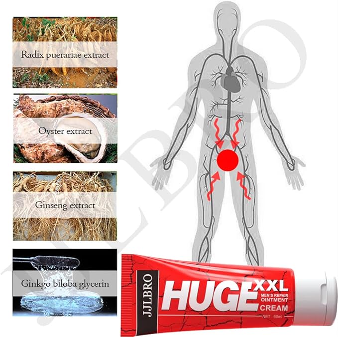 Extra Strength Massage Cream for Super Men – Power Massage Gel for Increase Size, Thickness, Strength to be Longer and Stronger (Huge XXL Cream)