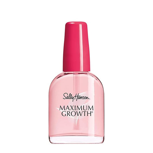 Sally Hansen Maximum Growth®, Nail Strengthener, Base Coat, Nail Protectant, Triple Protein and Silk Formula